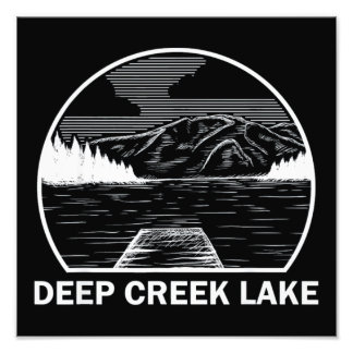 DEEP CREEK LAKE MARYLAND PHOTO PRINT