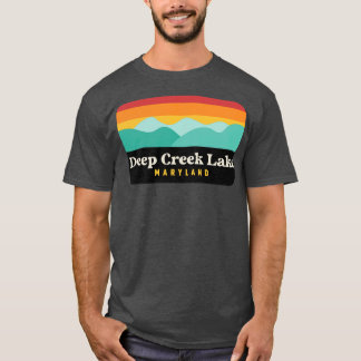 Deep Creek Lake State Park Maryland Retro Vintage T-Shirt