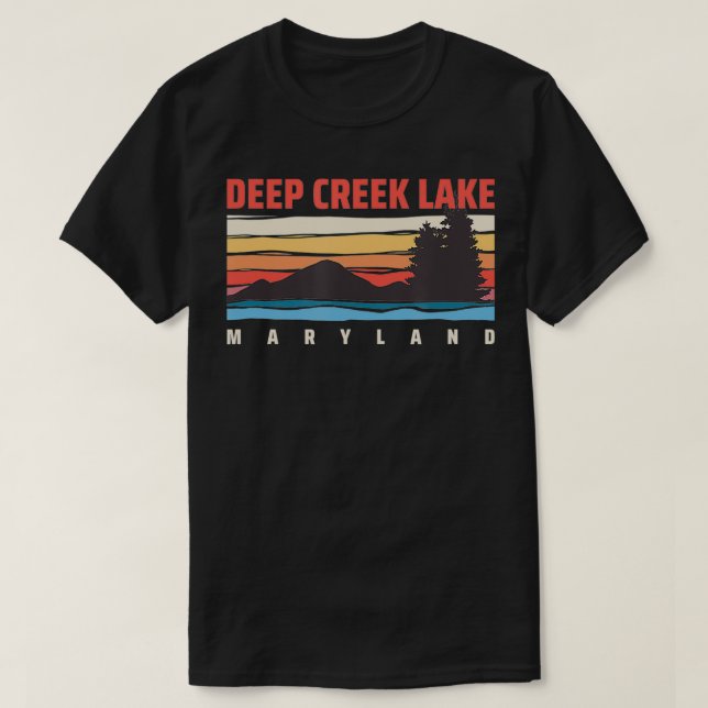 Deep Creek Lake T-Shirt (Design Front)
