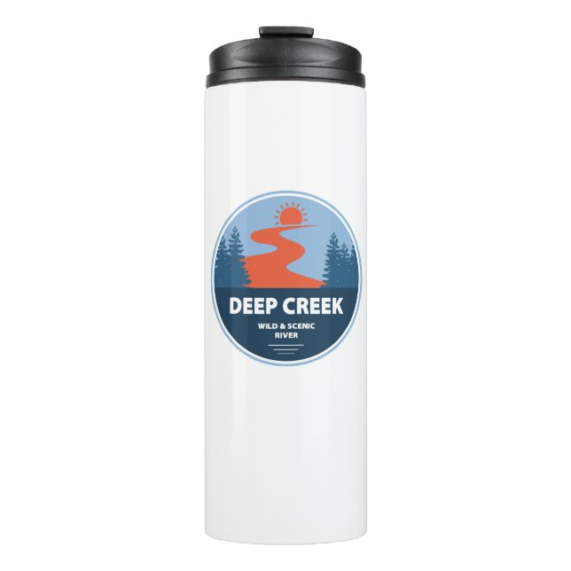 Deep Creek Wild And Scenic River Idaho Thermal Tumbler (Front)