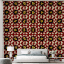 Deep Crimson Cream Golden Black: Achempong Starbur