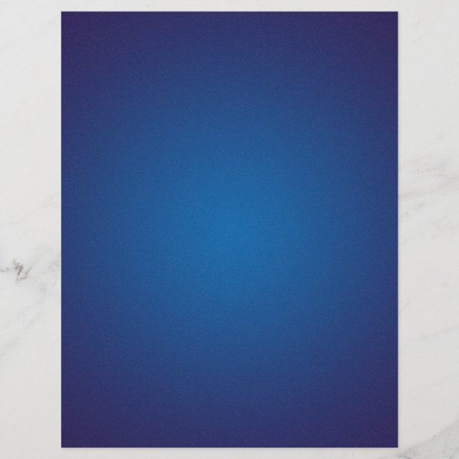 Deep Dark Blue Grainy Vignette Flyer (Front)