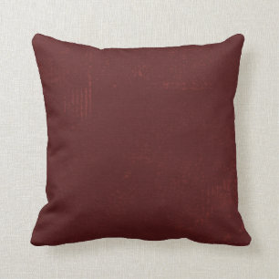 DEEP DARK RICH MAROON RED BURGUNDY TEXTURE TEMPLAT CUSHION