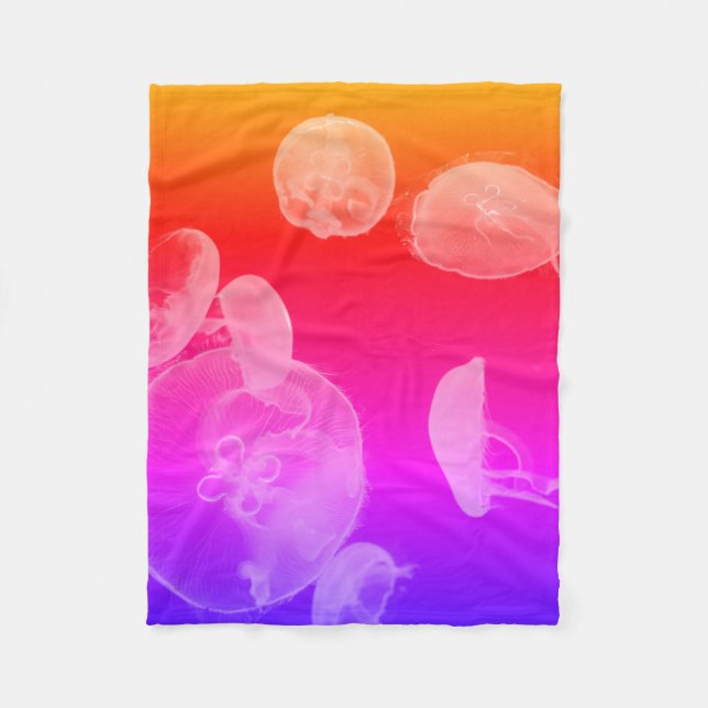 Deep Dive Buddha Today #3 Cosy Ocean  Fleece Blanket (Front)