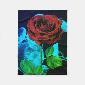 Deep Dive Buddha Today #5 Cosy Ocean  Fleece Blanket