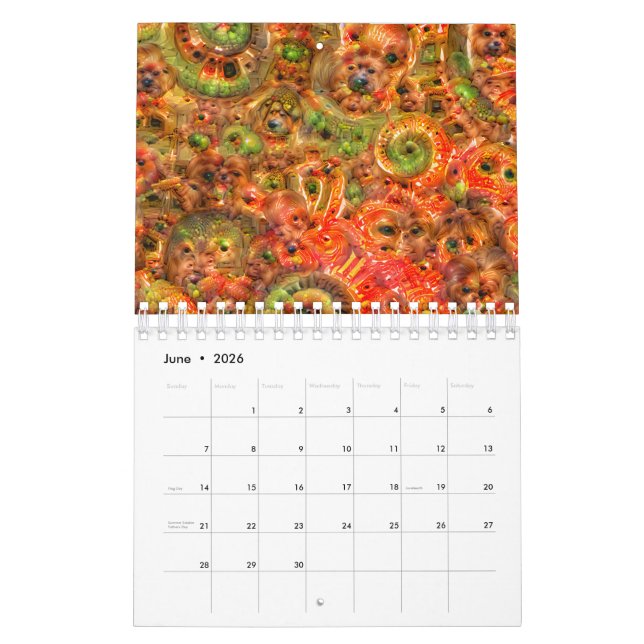 Deep Dream Calendar (Jun 2026)