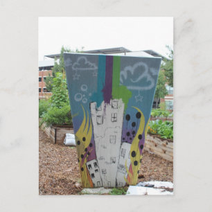 Deep Ellum Graffiti Artwork # 52 Postcard