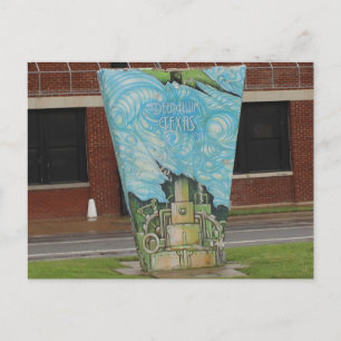 Deep Ellum Graffiti Artwork # 6 Postcard
