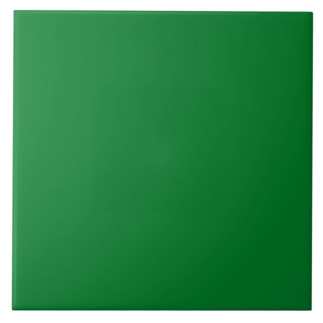 Deep Emerald Ceramic Tile (Front)