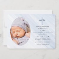 Deep Faith Photo Religious Invitation
