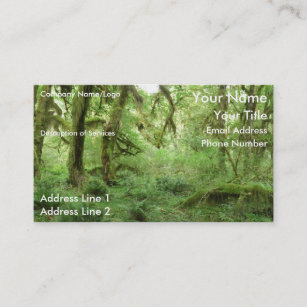 Deep Forest Business Card