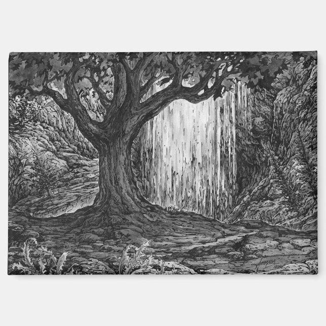 Deep Forest Seclusion Magnet (Front)
