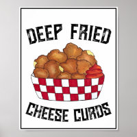 Deep Fried Cheese Curds Minnesota Wisconsin Food