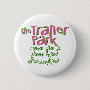 Deep Fried Countryfied 6 Cm Round Badge