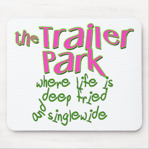 Deep Fried Singlewide Mouse Pad