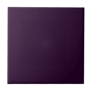 DEEP FUCHSIA (a solid dark purple colour) ~ ~ Ceramic Tile