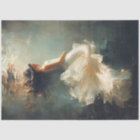 Deep Grace Ethereal Woman Teal Cream Gown