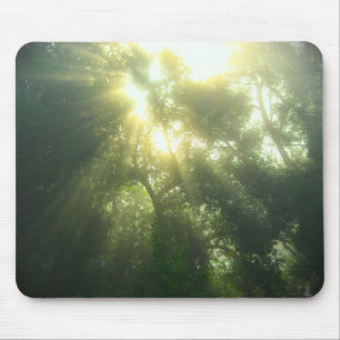 Deep Green Forest - Mousepad