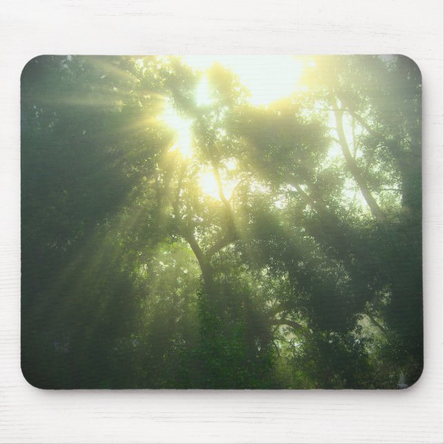 Deep Green Forest - Mousepad (Front)