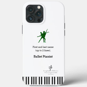 Deep Green I PDD Ballet Pianist iPhone 13 Pro Max Case