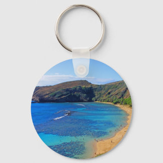 Deep Hanauma Bay, Honolulu, Oahu Key Ring