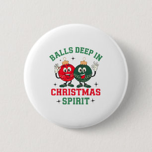 Deep In Christmas Srit  6 Cm Round Badge
