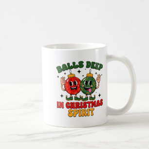 Deep In Christmas Srit Funny Christmas Saying Coffee Mug