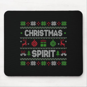 Deep In The Christmas Srit Matching Couples Mouse Pad