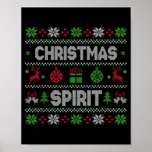 Deep In The Christmas Srit Matching Couples Poster