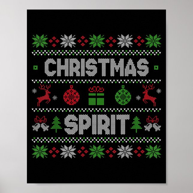 Deep In The Christmas Srit Matching Couples  Poster (Front)