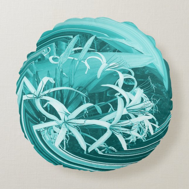 Deep in the Sea...... Round Cushion (Front)