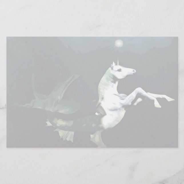 Deep in the Sea Unlined Stationery (Front)