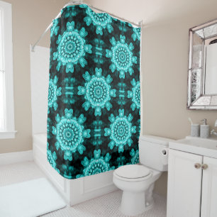 Deep in thee Caribbean sea...... Shower Curtain