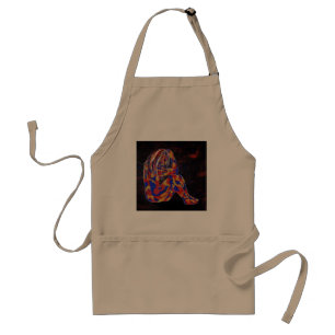 Deep In Thought Standard Apron