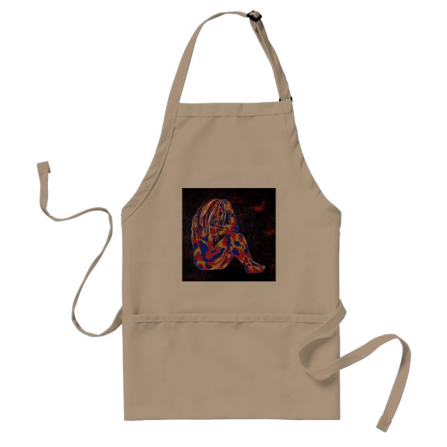 Deep In Thought Standard Apron (Front)