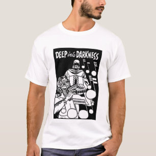 Deep Into Darkness Vintage Comics Grim Reaper art T-Shirt