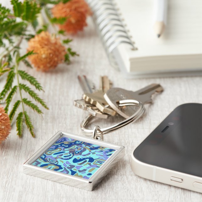 Deep is the Ocean Key Ring (Side)