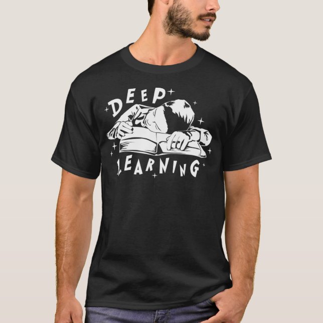 Deep Learning Data Computer Science Programming Co T-Shirt (Front)