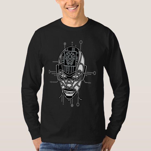 Deep Machine Cognitive Computing  Artificial Intel T-Shirt (Front)