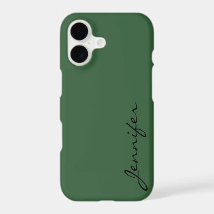 Deep moss green colour background