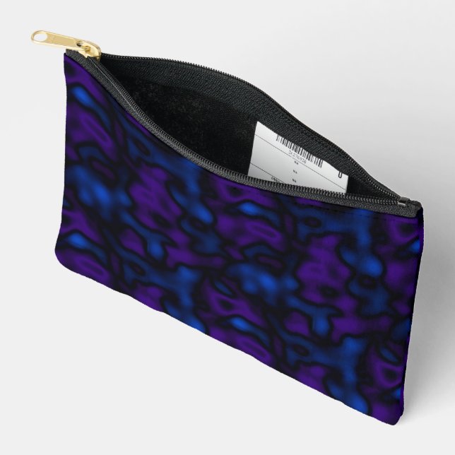 Deep Ocean  Accessory Pouch (Open)