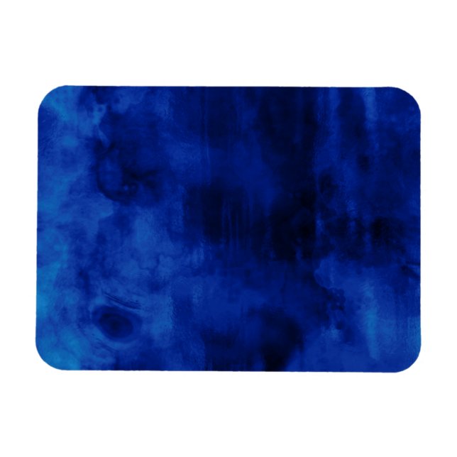 Deep Ocean Blue Waves Magnet (Horizontal)