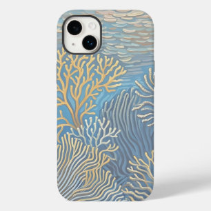 Deep Ocean Golden Corals Case-Mate iPhone 14 Plus Case