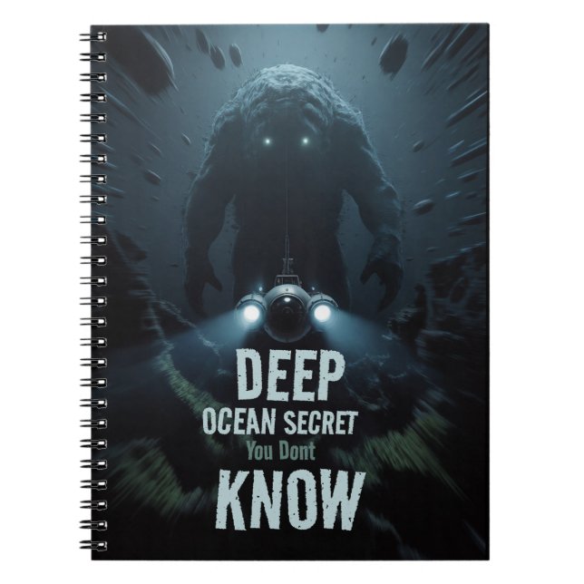Deep Ocean Secret Journal – Notebook (Front)