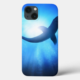 Deep Ocean Shark Silhouette iPhone 13 Case
