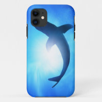 Deep Ocean Shark Silhouette
