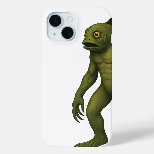 Deep One – From the Cosmic Bestiary of Innsmouth Case-Mate iPhone Case (Back)