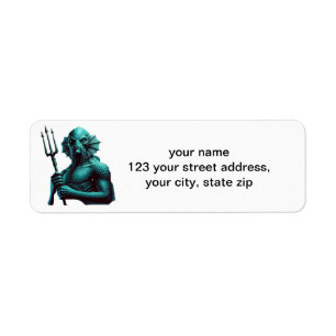 Deep One  Return Address Label
