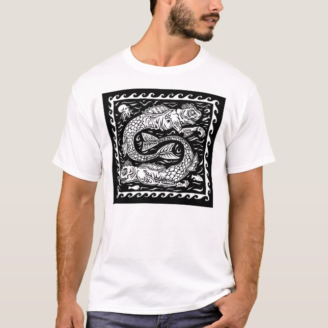 Deep Ones - White T-Shirt (Front)