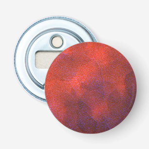 Deep Orange with Vivid Purple Blue Highlights Art Bottle Opener